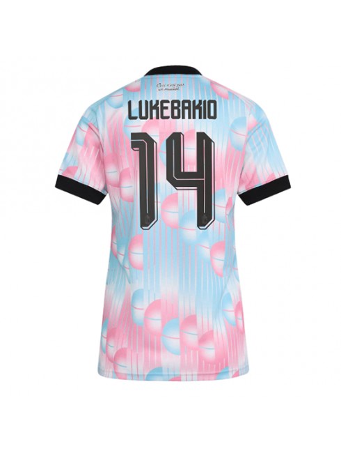 Belgien Dodi Lukebakio #14 Replika Borta Kläder Dam VM 2026 Kortärmad Belgien Dodi Lukebakio #14 Replika Borta Kläder Dam VM 2026 Kortärmad